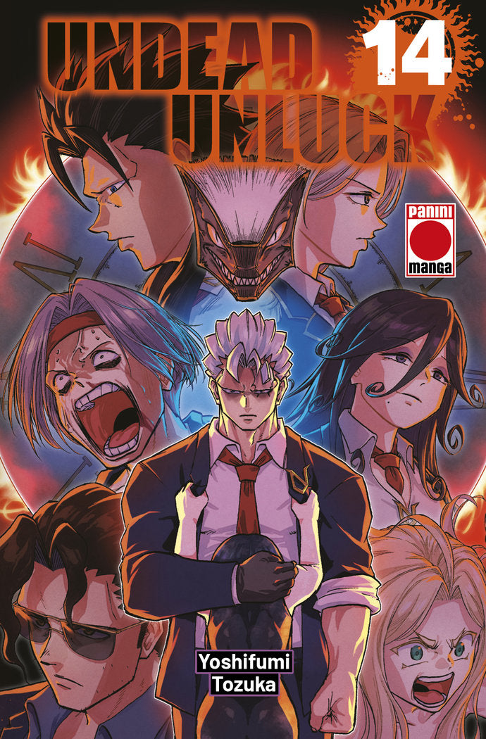 UNDEAD UNLUCK 14, de YOSHIFUMI TOZUKA | portada del libro