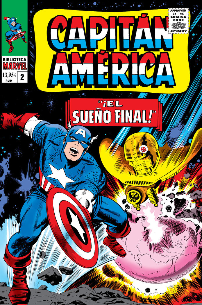 BIBM44 CAPITAN AMERICA 2 1965-66, de JOHN ROMITA SR | portada del libro