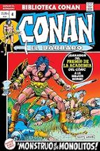 CONAN BARBARO V1 04 1972-73 MONSTRUO MON, de Varios autores | portada del libro