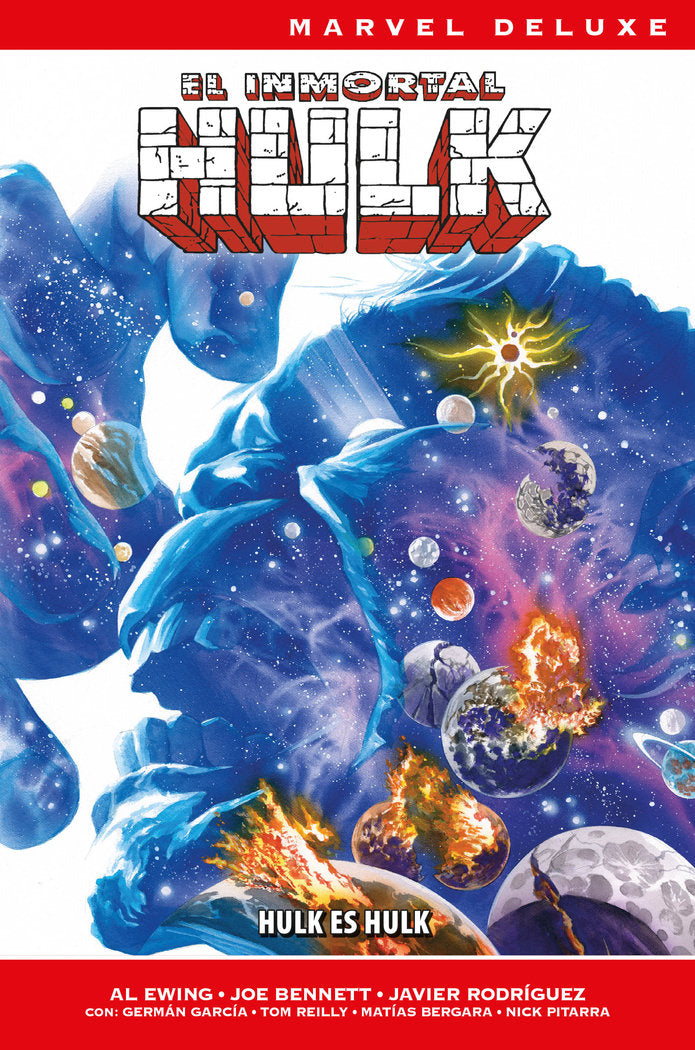 MN88 INMORTAL HULK 3 HULK ES HULK, de GERMAN GARCIA | portada del libro