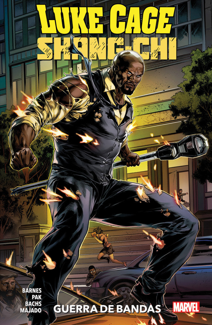 LUKE CAGE / SHANG-CHI GUERRA DE BANDAS, de CAIO MAJADO | portada del libro