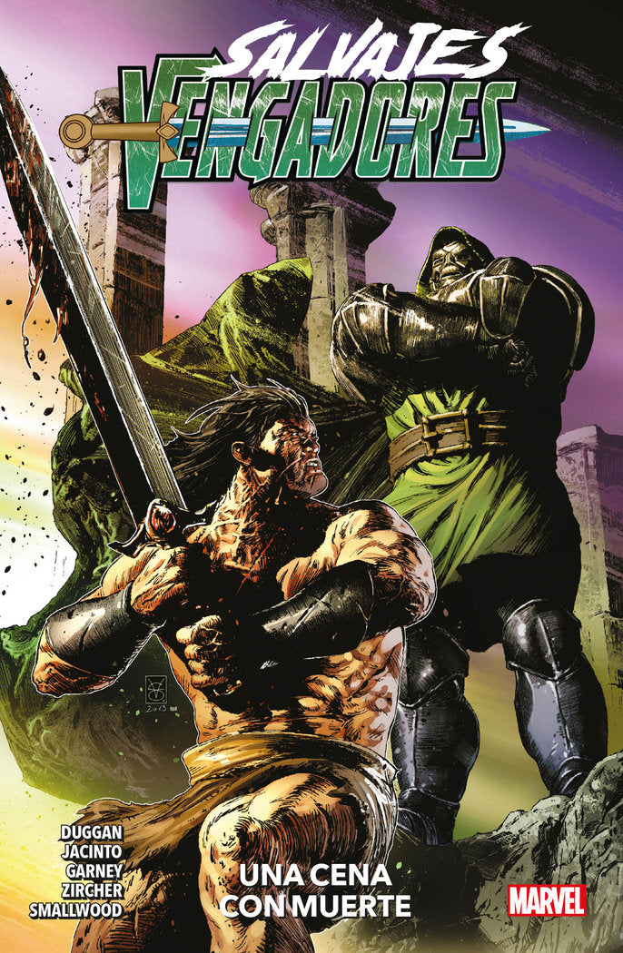 MP95 SALVAJ VENGADORES 2 CENA CON MUERTE, de GREG SMALLWOOD | portada del libro