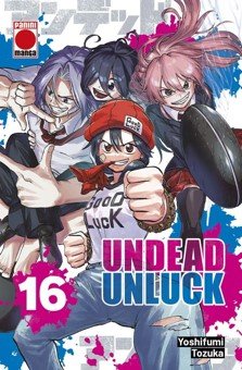 UNDEAD UNLUCK 16, de YOSHIFUMI TOZUKA | portada del libro