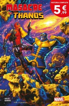 MASACRE VS THANOS 8, de ELMO BONDOC | portada del libro