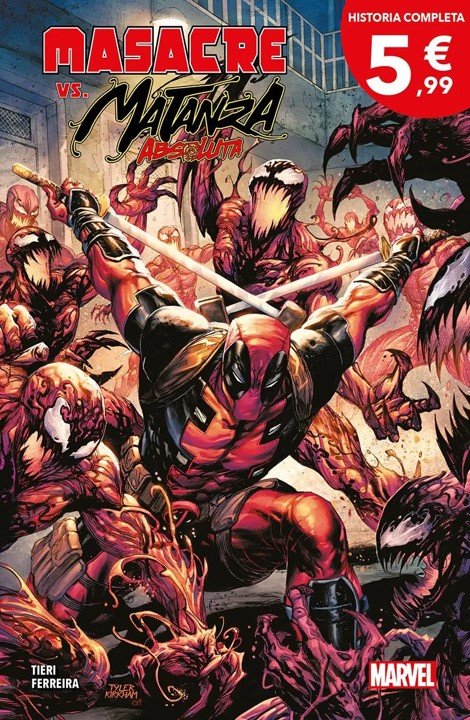MASACRE VS MATANZA ABSOLUTA 1, de FRANK TIERI | portada del libro