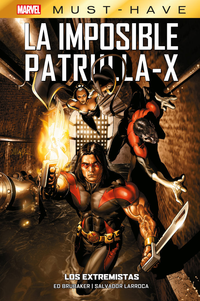 MST130 IMP PATRULLA-X 8 LOS EXTREMISTAS, de ED BRUBAKER | portada del libro