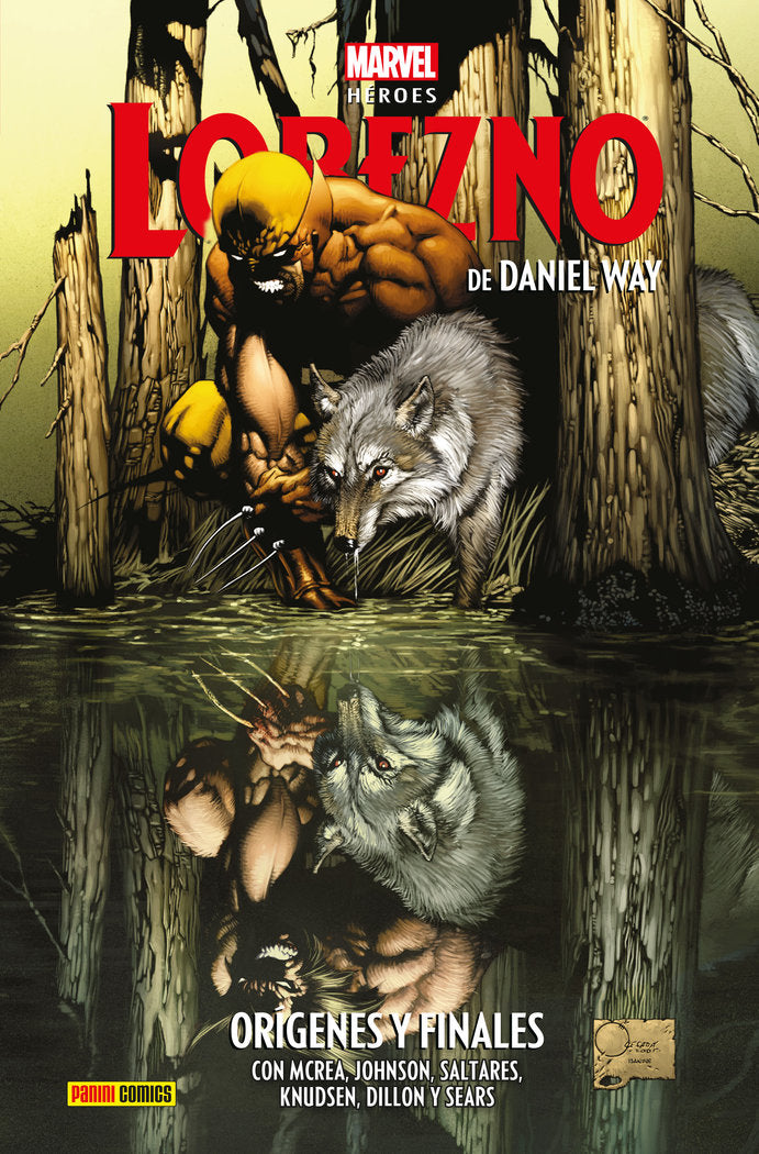MH122 LOBEZNO D WAY 1 ORIGENES Y FINALES, de MARK TEXEIRA | portada del libro