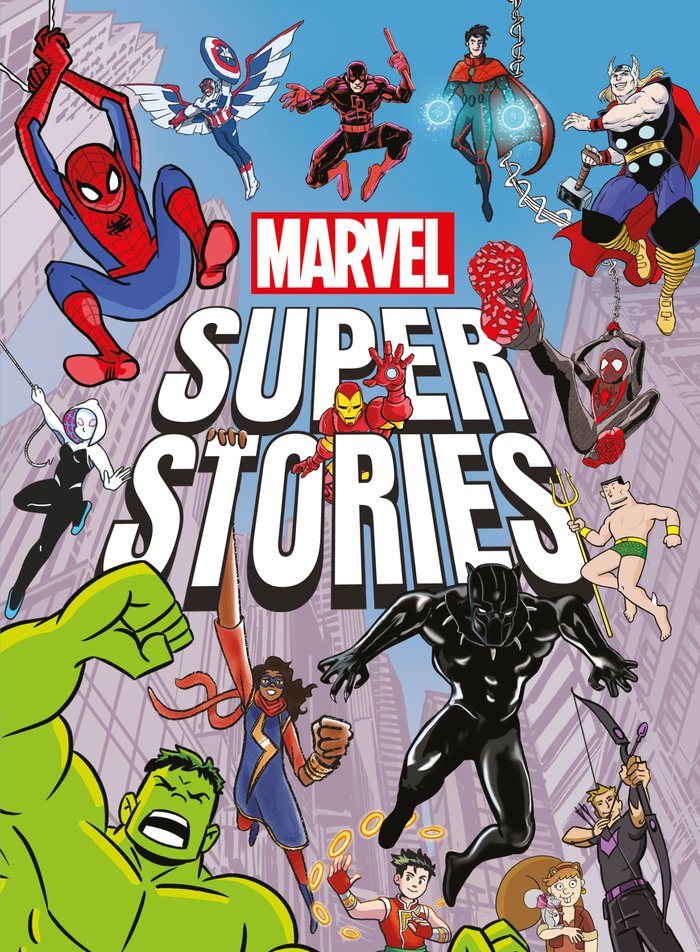 MARVEL SUPER STORIES, de JERRY CRAFT | portada del libro