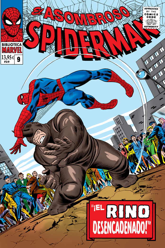 BIBM58 ASOMBROSO SPIDERMAN 9 1966-67, de JOHN ROMITA SR | portada del libro