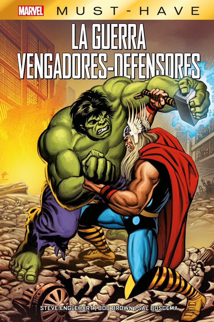 MST135 LA GUERRA VENGADORES - DEFENSORES, de SAL BUSCEMA | portada del libro