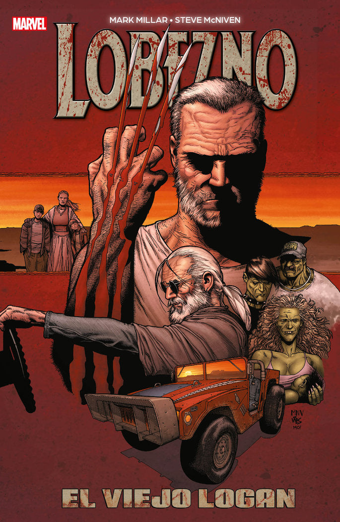 MARVEL ESSENTIALS 06 EL VIEJO LOGAN, de STEVE MCNIVEN#MARK MILLAR | portada del libro