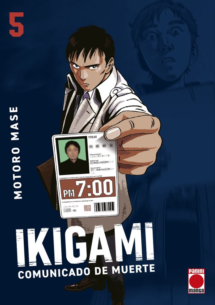 IKIGAMI, COMUNICADO DE MUERTE 05, de MOTORO MASE | portada del libro