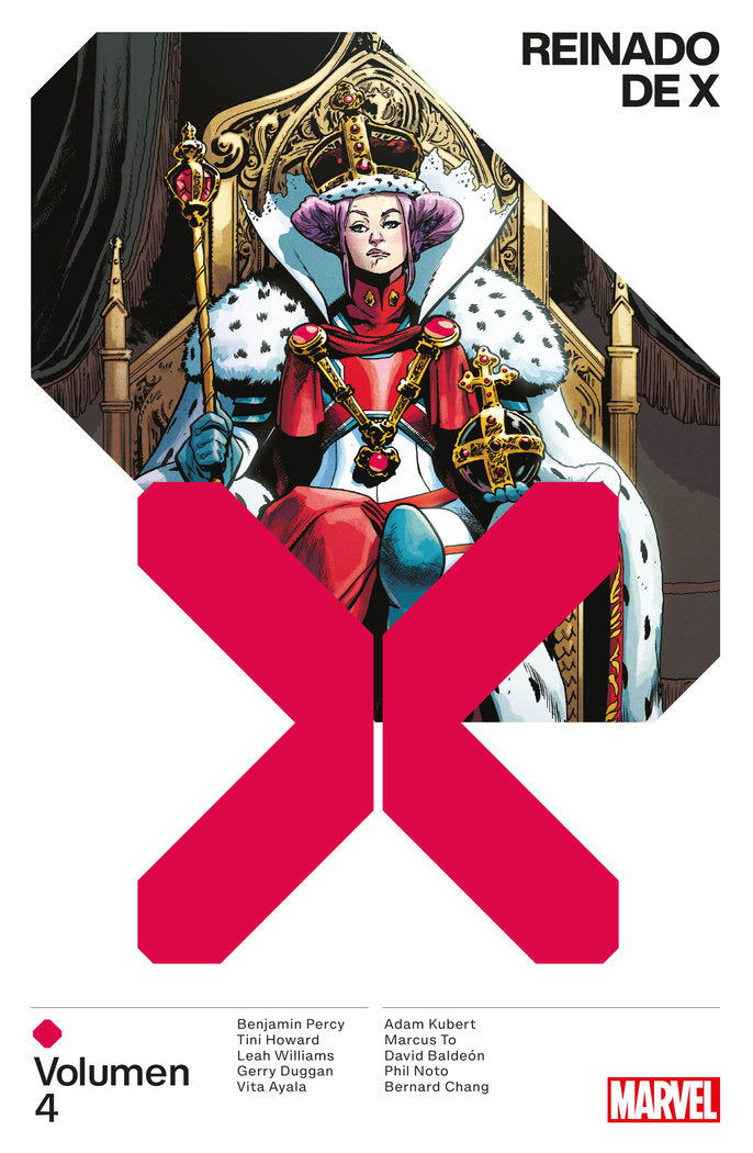 EL REINADO DE X 04, de PHIL NOTO | portada del libro