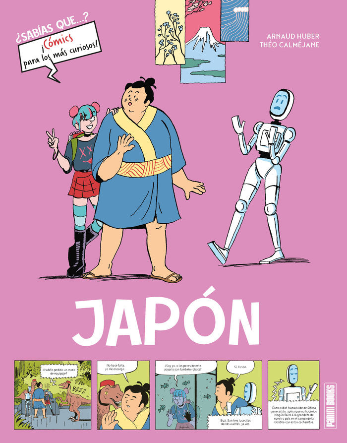 SABIAS QUE COMICS CURIOSOS JAPON | portada del libro