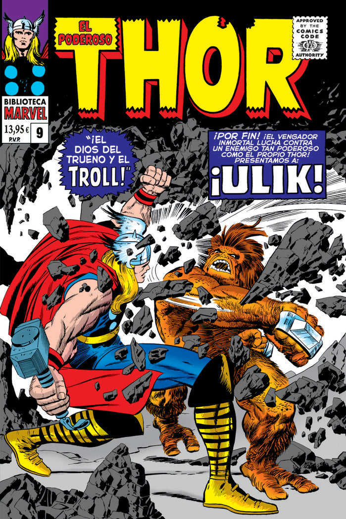 BIBM64 PODEROSO THOR 9 1967, de JACK KIRBY | portada del libro