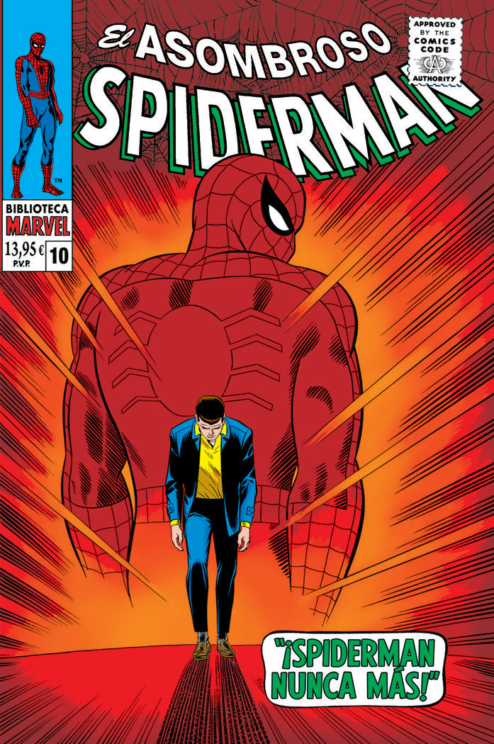 BIBM65 ASOMBROSO SPIDERMAN 10 1967, de JOHN ROMITA SR | portada del libro