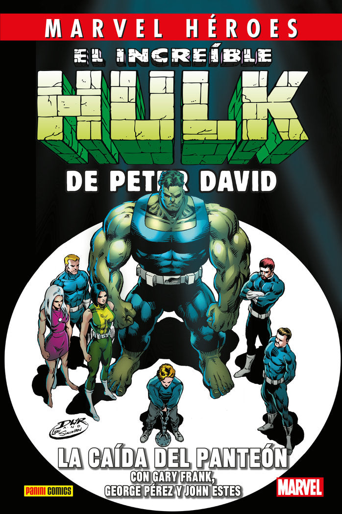 MH123 INC HULK P DAVID 5 CAIDA PANTEON, de GARY FRANK | portada del libro