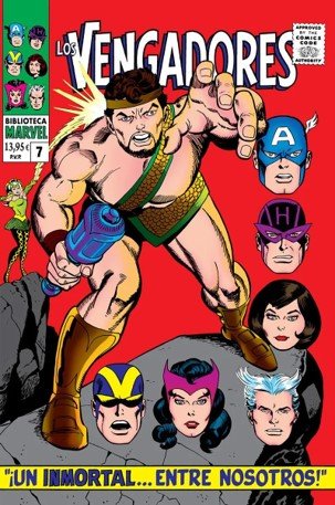 BIBM68 VENGADORES 7 1967, de ROY THOMAS | portada del libro