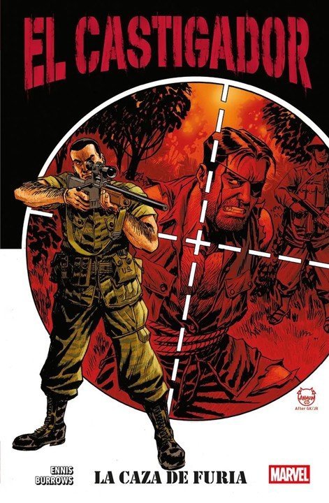 CASTIGADOR EL CAZA DE FURIA LA, de JACEN BURROWS | portada del libro