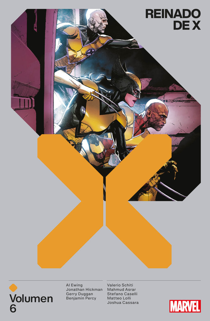 MP111 REINADO DE X 6, de JONATHAN HICKMAN | portada del libro