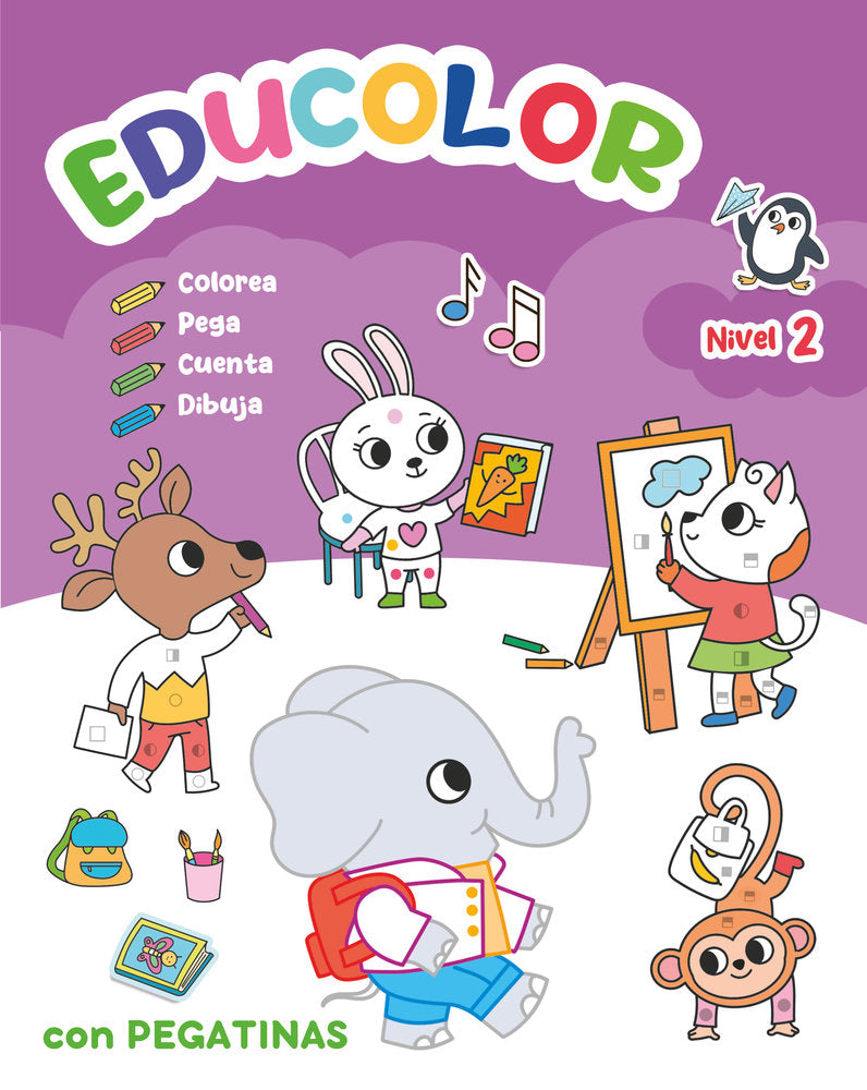 EDUCOLOR, NIVEL 2 | portada del libro