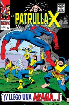 BIBM69 LA PATRULLA-X 6 1967, de DAN ADKINS | portada del libro