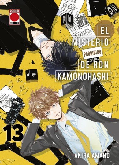 MISTERIO PROHIBIDO DE RON KAMONOHASHI 13, de AKIRA AMANO | portada del libro