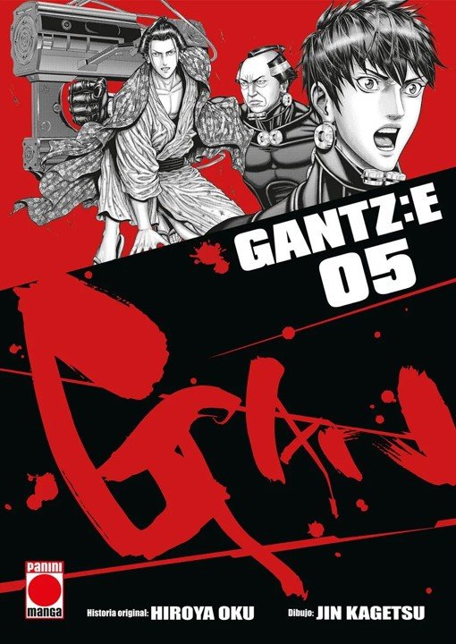 GANTZ E 05, de JIN KAGETSU | portada del libro