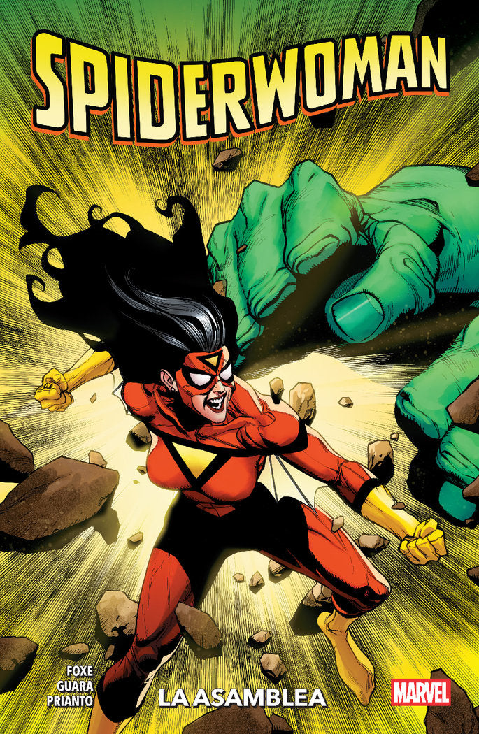 SPIDERWOMAN DE STEVE FOXE N 02 REUNION LA, de STEVE FOXE, IG GUARA | portada del libro