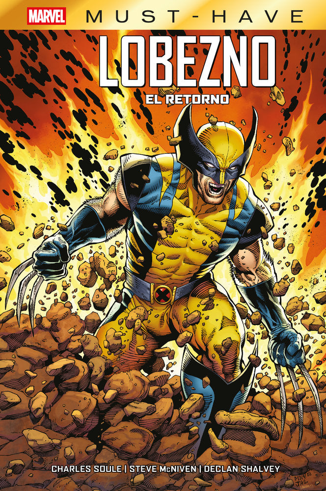 MARVEL MUST HAVE. LOBEZNO: EL RETORNO, de DECLAN SHALVEY | portada del libro