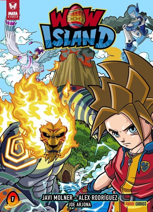 WOW ISLAND 01, de JOE ARJONA | portada del libro