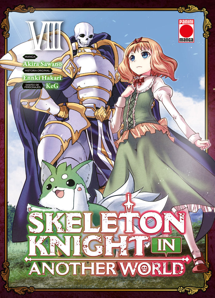 SKELETON KNIGHT IN ANOTHER WORLD 08, de KEG, AKIRA SAWANO, ENNKI HAKARI | portada del libro