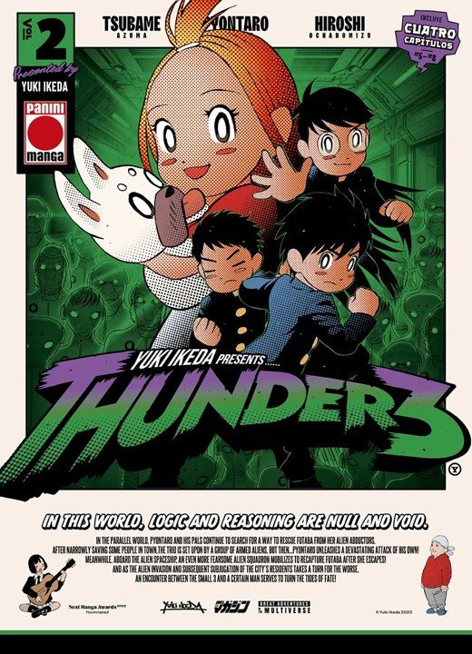 THUNDER 3 02, de YUKI IKEDA | portada del libro