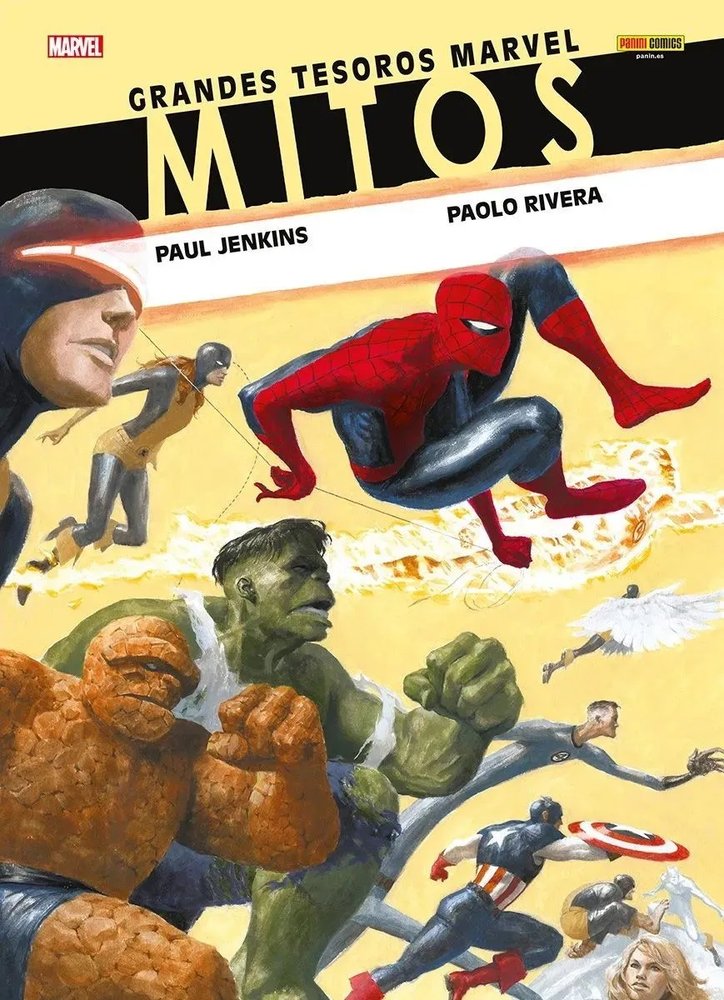 GRANDES TESOROS MARVEL MITOS, de AAVV | portada del libro