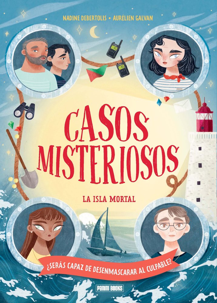 LA ISLA MORTAL - CASOS MISTERIOSOS, de DEBERTOLIS | portada del libro