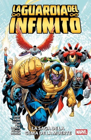 GUARDIA DEL INFINITO LA SAGA DE LA GEMA DE LA MUERTE LA, de AAVV | portada del libro
