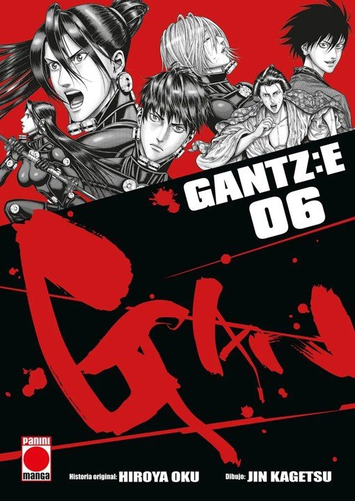 GANTZ E N 06, de JIN KAGETSU, HIROYA OKU | portada del libro