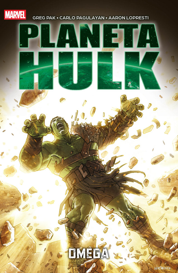 MARVEL ESSENTIALS N 17 PLANETA HULK OMEGA, de GARY FRANK, AARON LOPRESTI, CARLO PAGULA | portada del libro