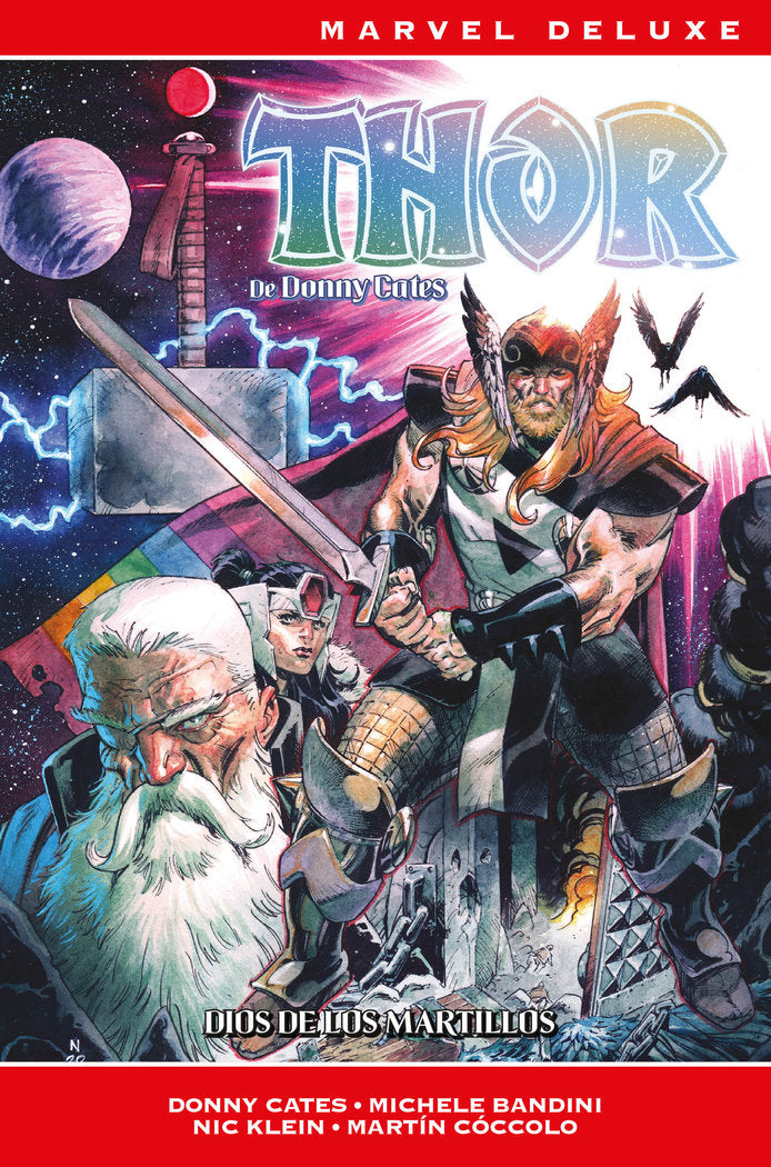 THOR DE DONNY CATES N 02 DIOS DE LOS MARTILLOS, de DAN JURGENS, PASQUAL FERRY, J. MICHAEL S | portada del libro