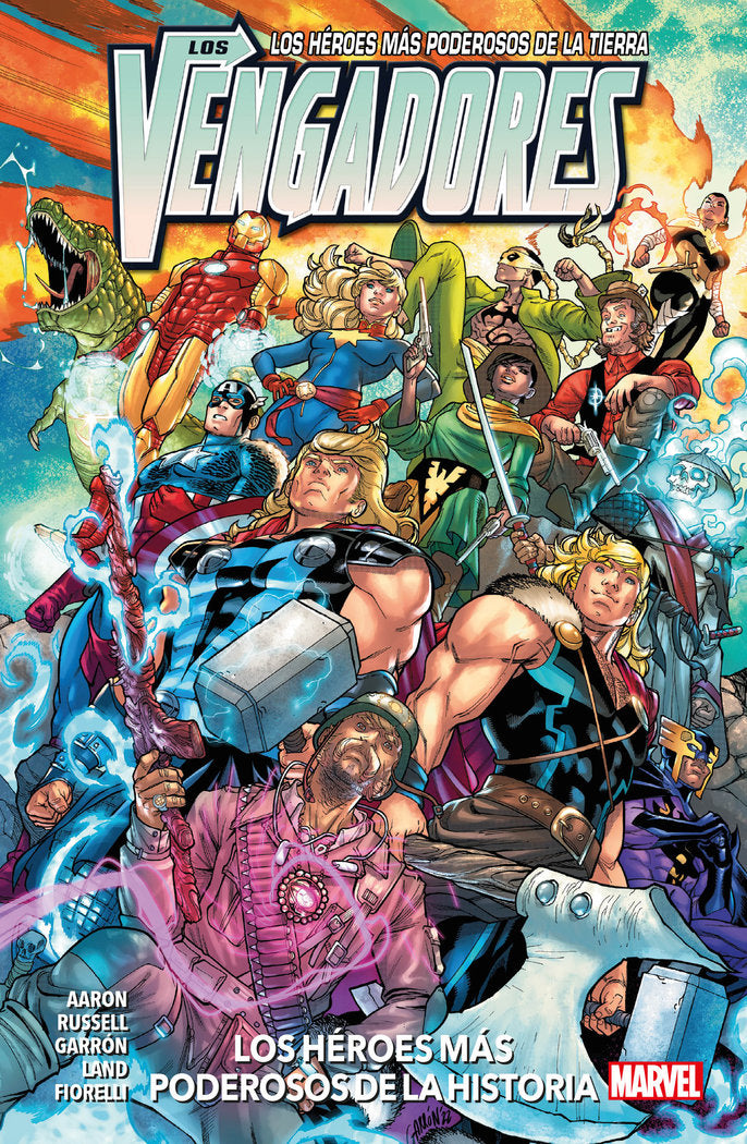 VENGADORES LOS N 13 HEROES MAS PODEROSOS DE LA HISTORIA LOS, de IVAN FIORELLI, GREG LAND, JAVIER GARRON, | portada del libro
