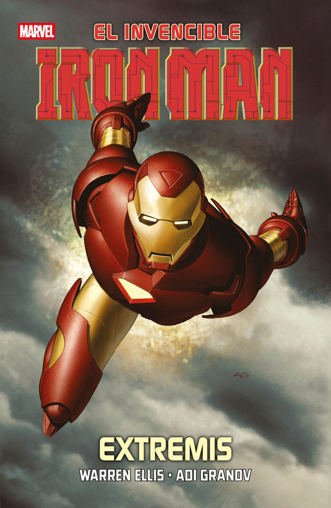 MARVEL ESSENTIALS 20 EL IVENCIBLE IRON MAN: EXTREMIS, de WARREN ELLIS | portada del libro