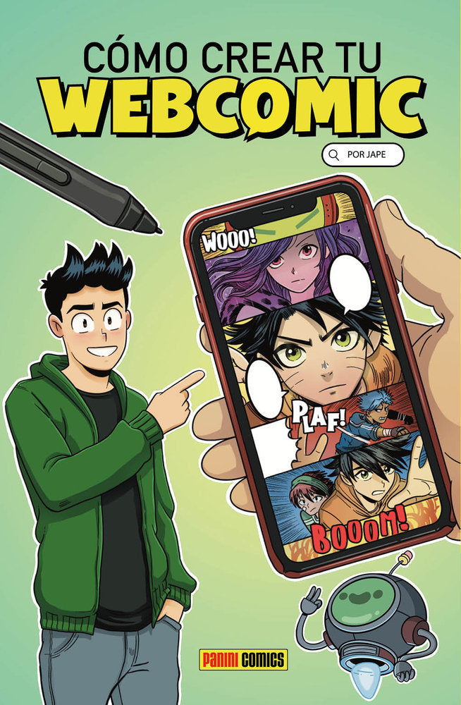 COMO CREAR TU WEBCOMIC, de JOSE ANTONIO PEREZ (JAPE) | portada del libro
