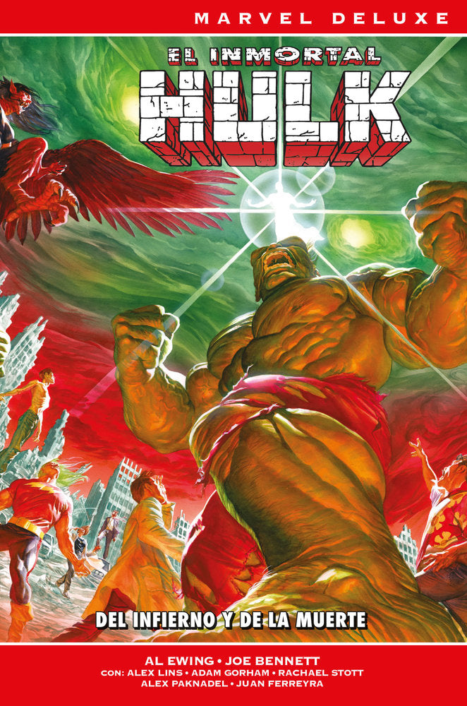 EL INMORTAL HULK 05: DEL INFIERNO Y DE LA MUERTE, de ADAM GORHAM | portada del libro