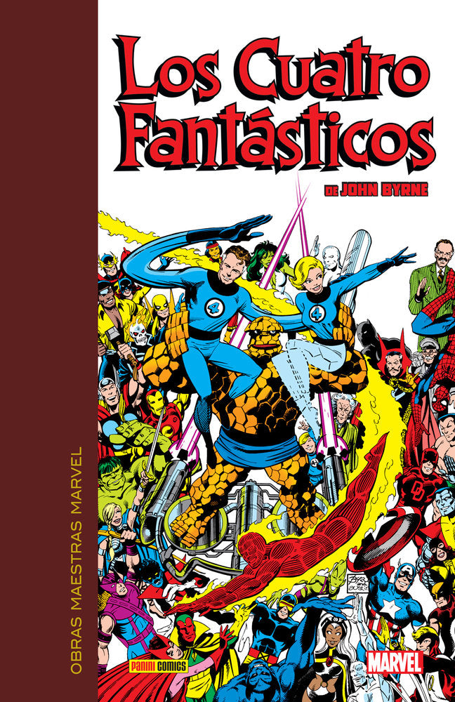 OBRAS MAESTRAS MARVEL. LOS CUATRO FANTASTICOS DE JOHN BYRNE 01 DE 07, de JACK KIRBY | portada del libro