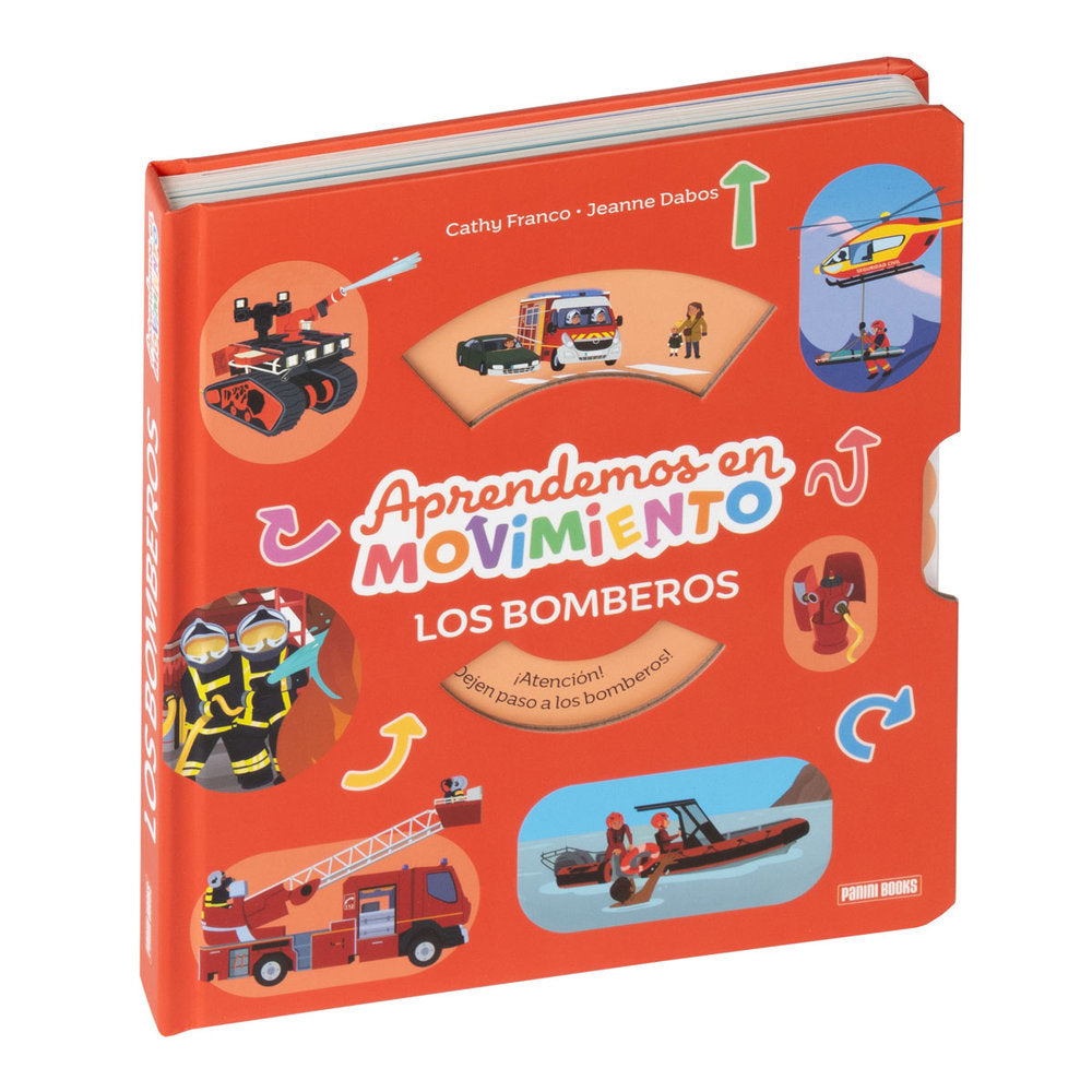 APRENDEMOS EN MOVIMIENTO, LOS BOMBEROS, de FRANCO, CATHY | portada del libro