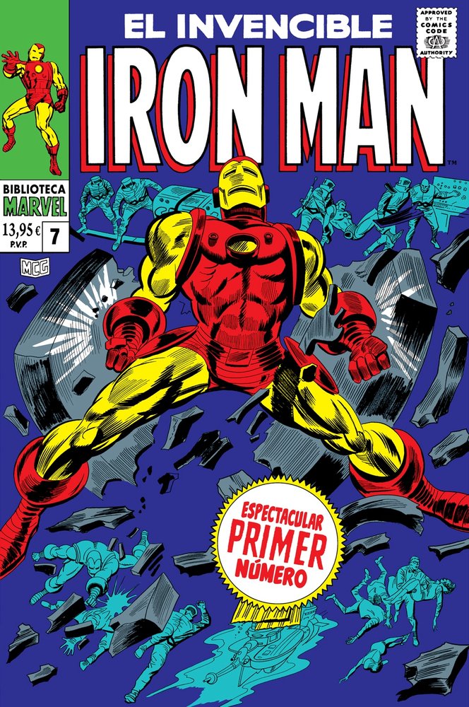 BIBLIOTECA MARVEL N 85 INVENCIBLE IRON MAN EL N 07, de LEE STAN | portada del libro