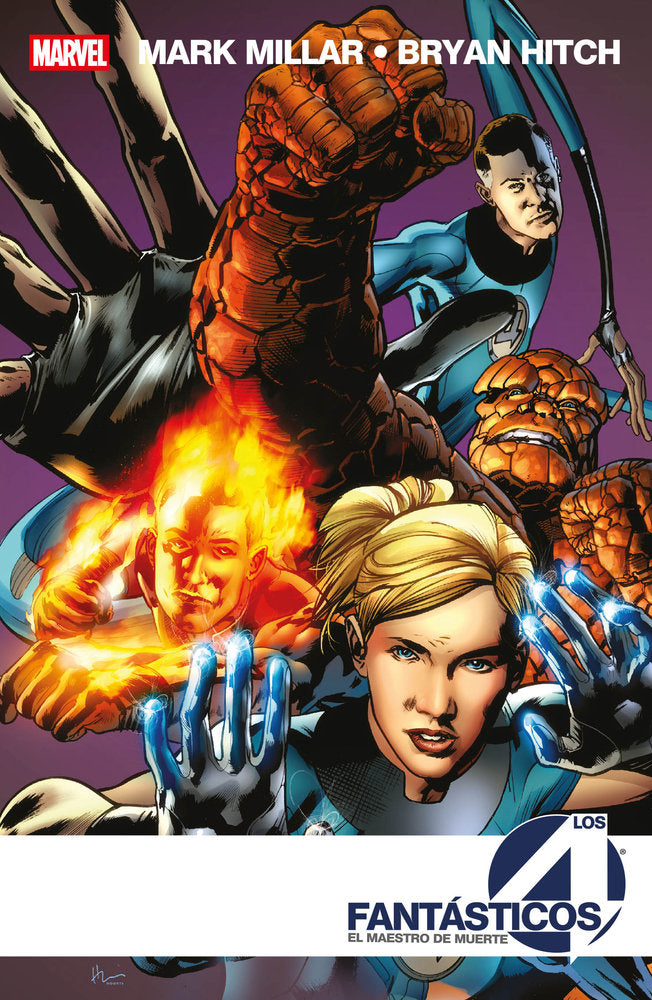 LOS 4 FANTASTICOS DE MARK MILLAR Y BRYAN HITCH 02, de MILLAR, MARK | portada del libro