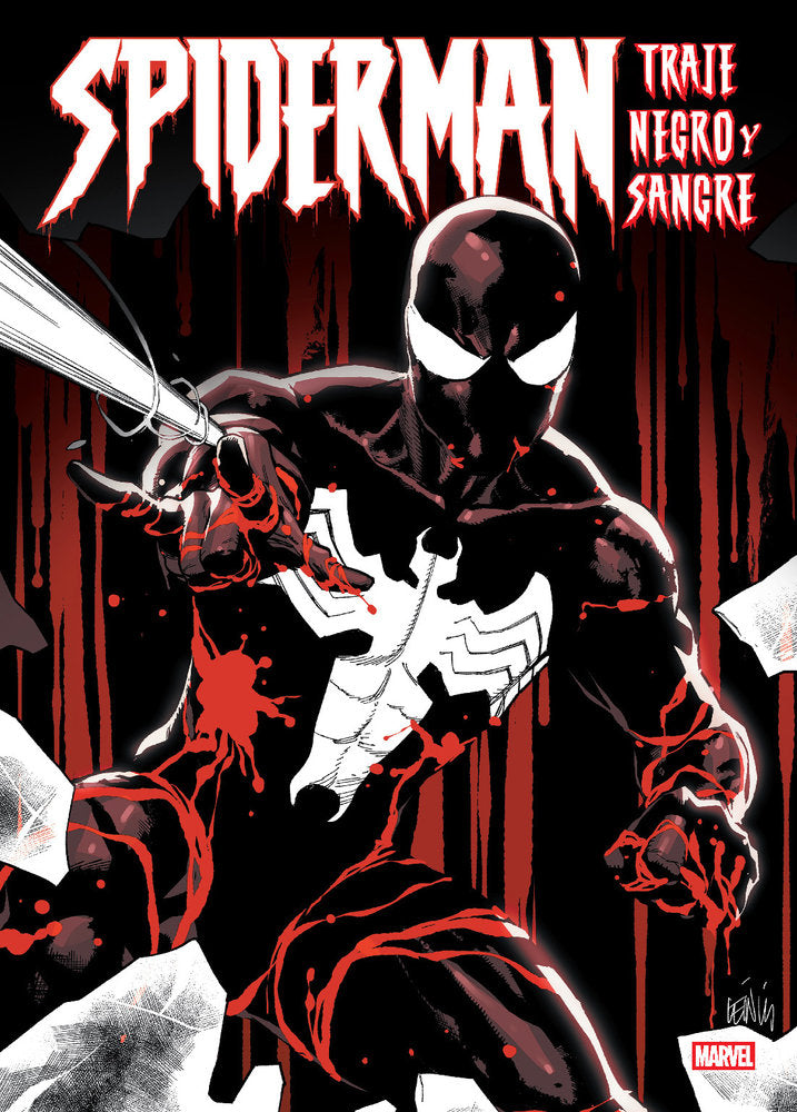SPIDERMAN: TRAJE NEGRO Y SANGRE, de J. M. DEMATTEIS, J. MICHAEL STRACZYNSKI, DAVID MICHELINIE | portada del libro