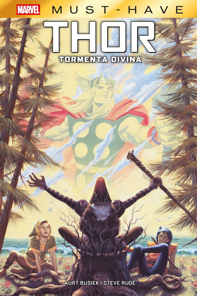THOR: TORMENTA DIVINA, de BUSIEK, KURT | portada del libro