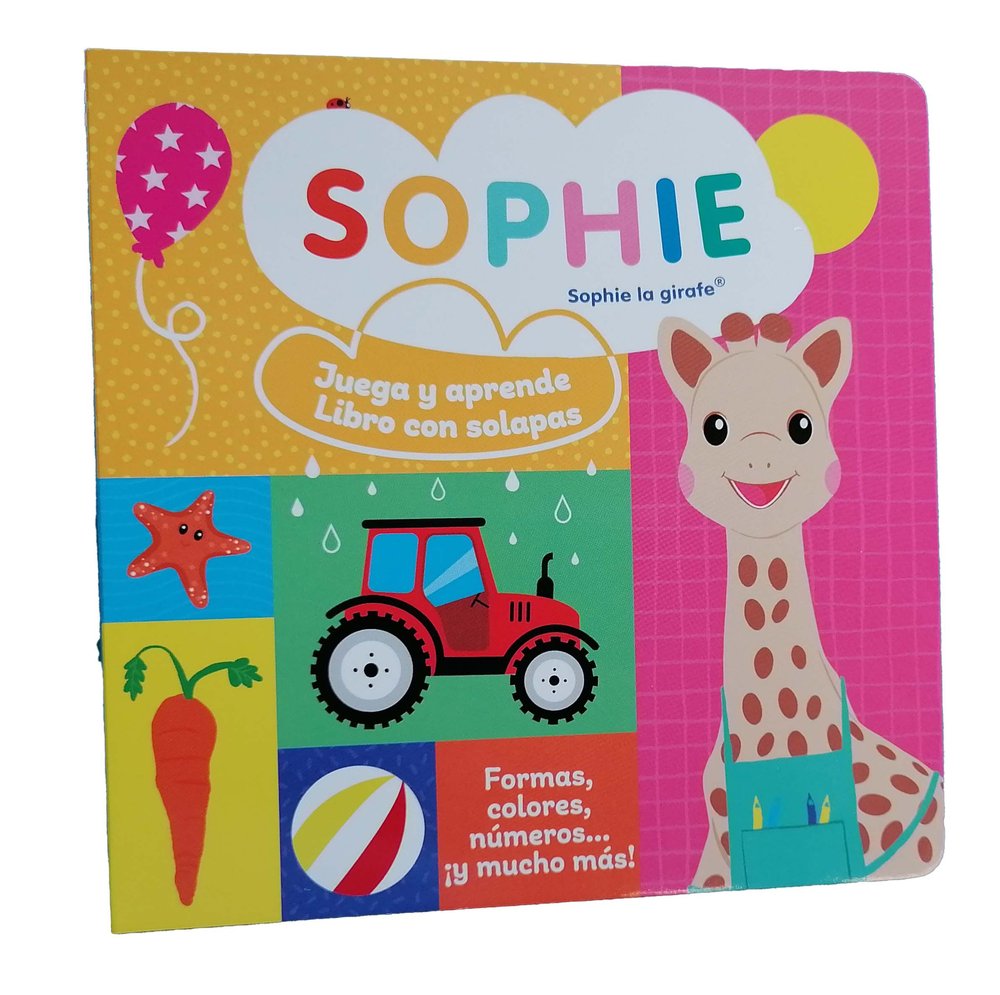 SOPHIE, JUEGA Y APRENDE LIBRO CON SOLAPAS | portada del libro